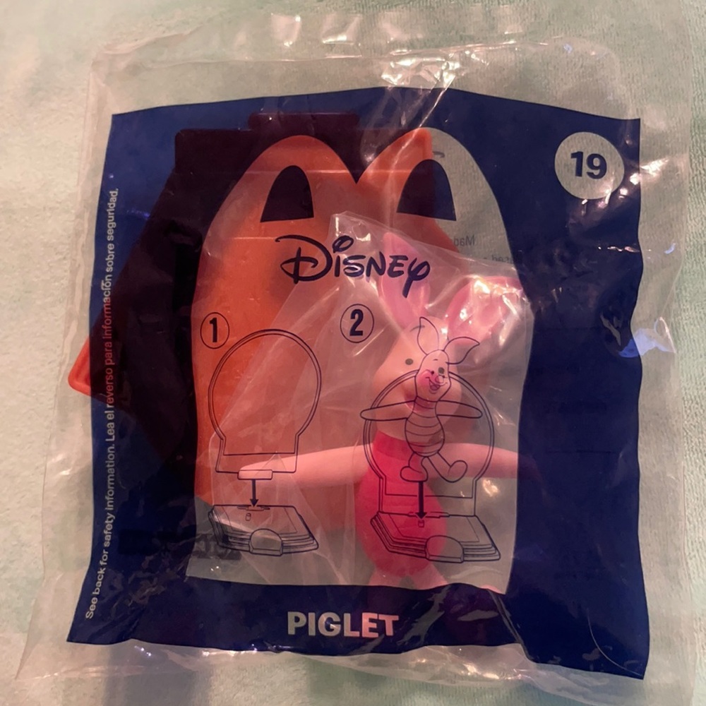 piglet (#19) disney anniversary mcdonald’s toy
